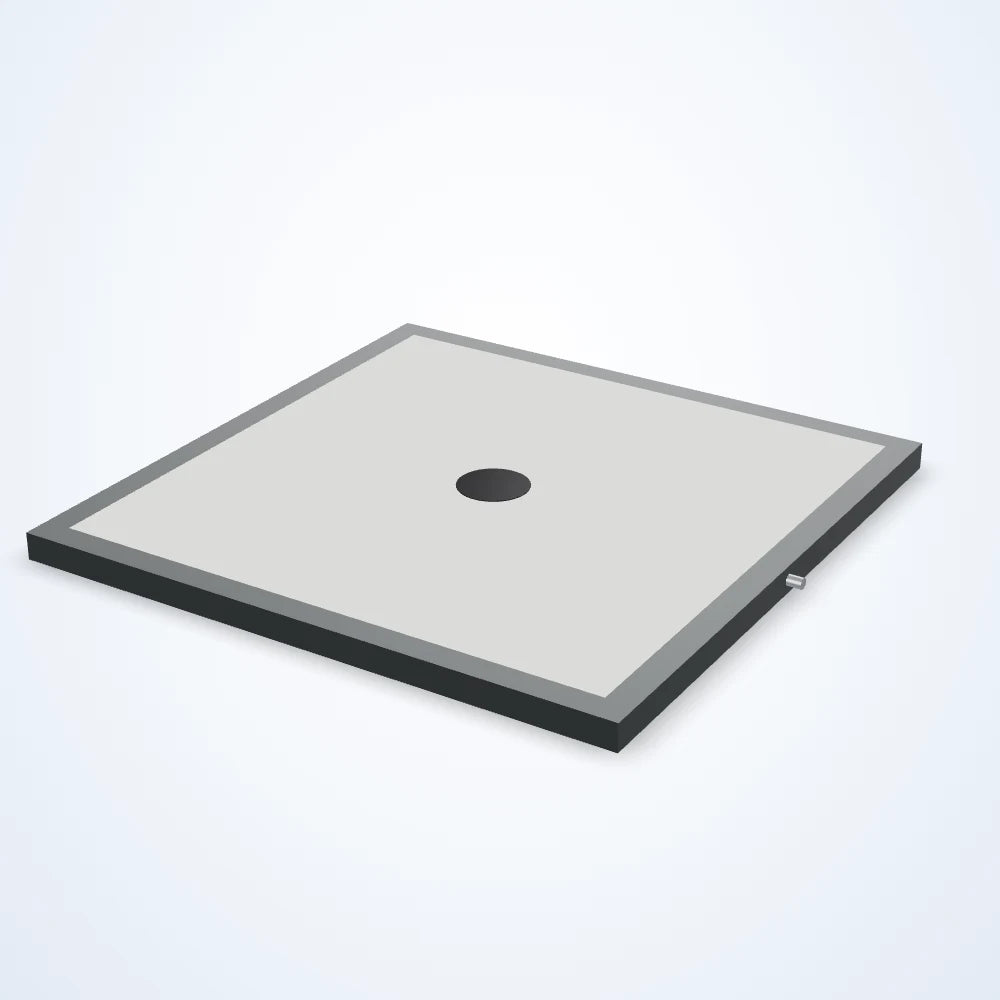 Flat dome light, 612 x 612 mm lit area (LS-FDL-0006) - view 6