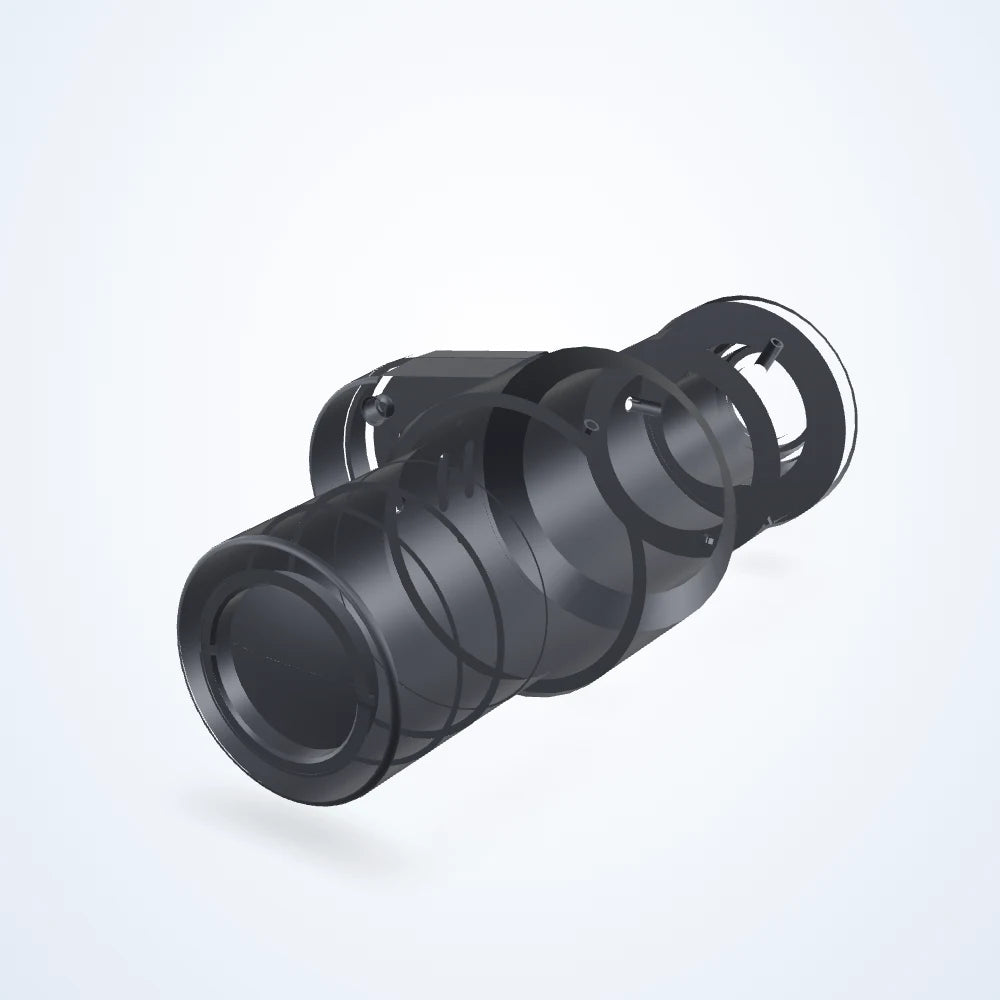1× telecentric lens, 2/3", C-mount (LS-TCL-0428) - view 2