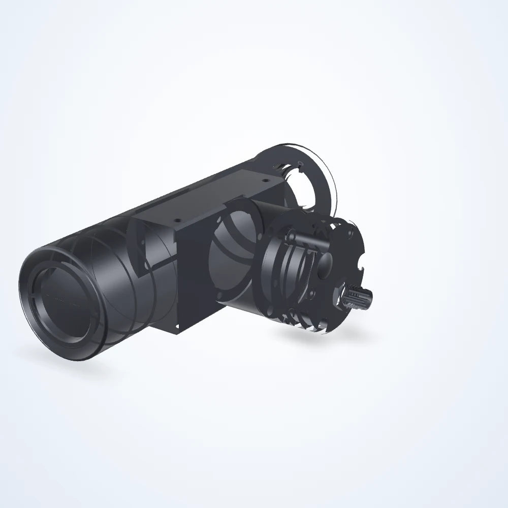 1× telecentric lens, 2/3", C-mount, wavelength 6000 K (LS-TCL-0398) - view 2