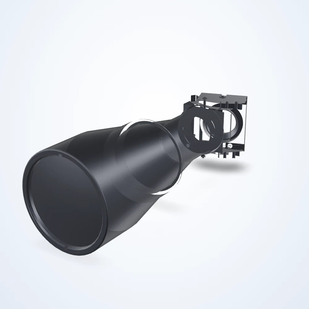 0.133× Vertical telecentric lens, 2/3", C-mount (LS-TCL-0443) - view 2