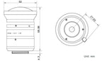 LS-XAC-1225F dimensions (mm)