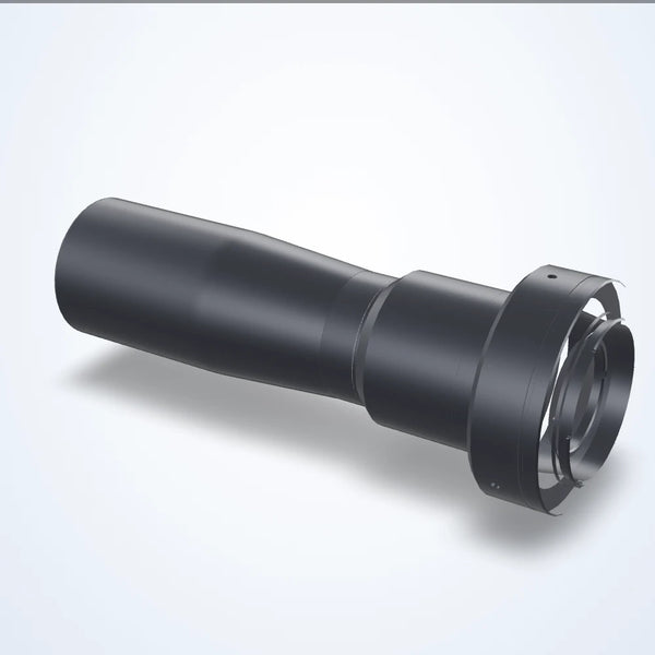 0.699× telecentric lens, 4/3", F-mount