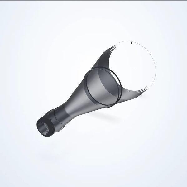 0.136× telecentric lens, 1", C-mount