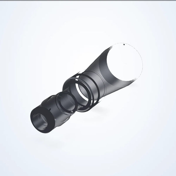 0.228× telecentric lens, 1", C-mount