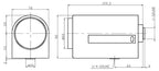 LS-SMZ10200DPIR-2M dimensions (mm)