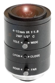 4-12 mm, 1/2", 2 MP, C-mount Varifocal CCTV Lens (LS-SVM0412IR-2M)