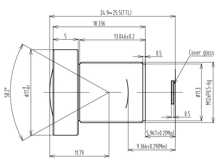 LS-MBL-0137 dimensions (mm)