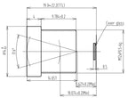 LS-SND1628-5M dimensions (mm)
