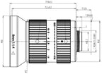LS-FFL-0535 dimensions (mm)