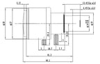 LS-SBV3610IR-6M dimensions (mm)