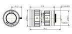 LS-FFL-0661 dimensions (mm)
