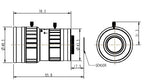 LS-SMV2514-8M dimensions (mm)