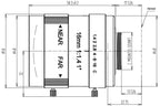 LS-FFL-0609 dimensions (mm)
