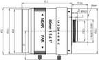 LS-FFL-0629 dimensions (mm)