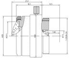 LS-CTV-0004 dimensions (mm)