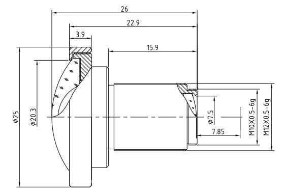 LS-MBL-0096 dimensions (mm)