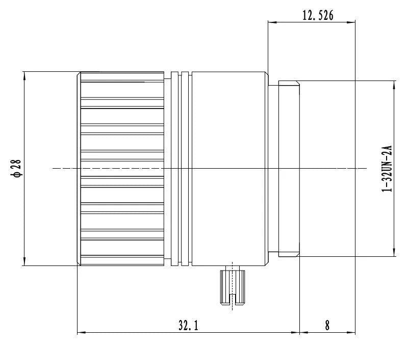 LS-CTV-0010 dimensions (mm)