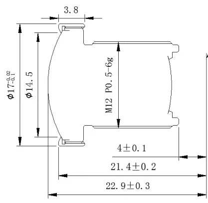LS-MBL-0196 dimensions (mm)