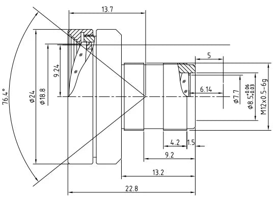 LS-MBL-0167 dimensions (mm)