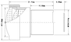 LS-MBL-0123 dimensions (mm)
