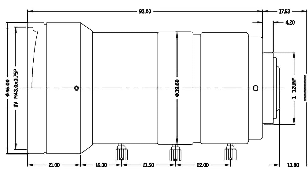 LS-SVM12120-3M dimensions (mm)