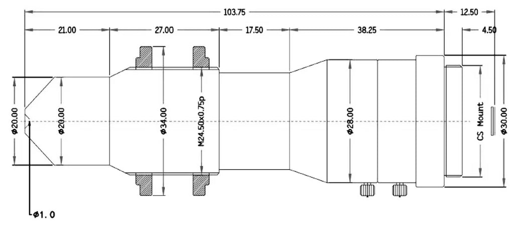 LS-MBL-0178 dimensions (mm)