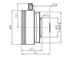 LS-SFC1620IR-5M dimensions (mm)