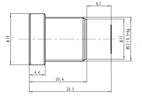 LS-MBL-0127 dimensions (mm)