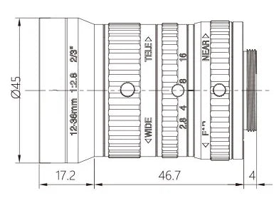 LS-FFL-1181 dimensions (mm)