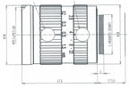 LS-FFL-0710 dimensions (mm)