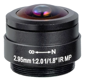 2.95 mm, 1/1.8", 5 MP, CS-mount Fixed CCTV Lens (LS-CTV-0004)