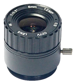5 mm, 1/1.7", 12 MP, CS-mount Fixed CCTV Lens (LS-CTV-0006)