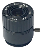 8 mm, 1/1.7", 12 MP, CS-mount Fixed CCTV Lens (LS-CTV-0010)