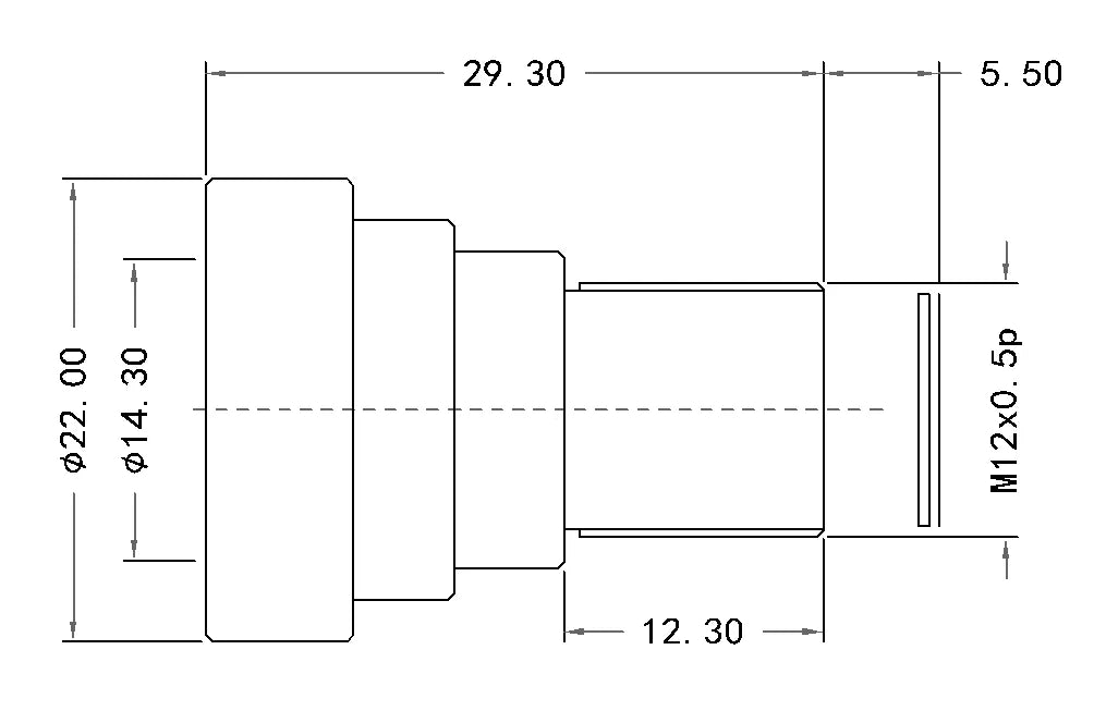 LS-MBL-0124 dimensions (mm)