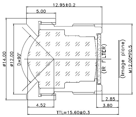 LS-MBL-0161 dimensions (mm)
