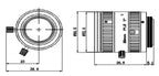 LS-S1MV2518-10M dimensions (mm)