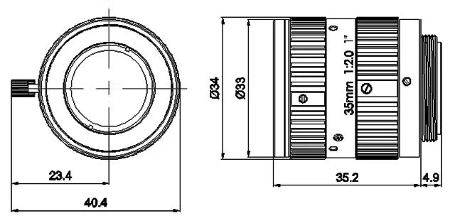 LS-FFL-0627 dimensions (mm)