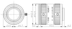 LS-FFL-0632 dimensions (mm)