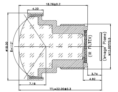 LS-MBL-0150 dimensions (mm)