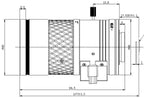 LS-CTV-0053 dimensions (mm)