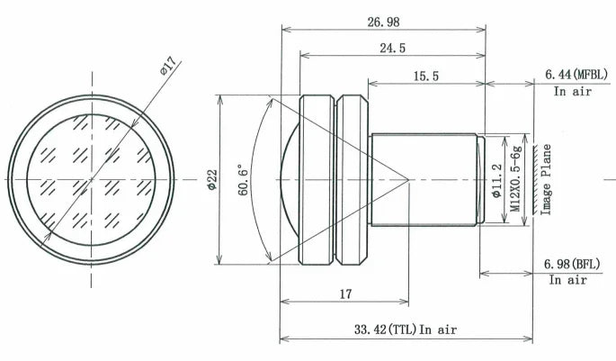 LS-MBL-0155 dimensions (mm)
