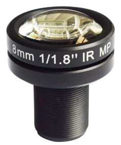 8 mm, 1/1.8", 3 MP, M12-mount Low-Distortion M12 Lens (LS-MBL-0155)