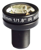 8 mm, 1/1.8", 3 MP, M12-mount Low-Distortion M12 Lens (LS-MBL-0155)