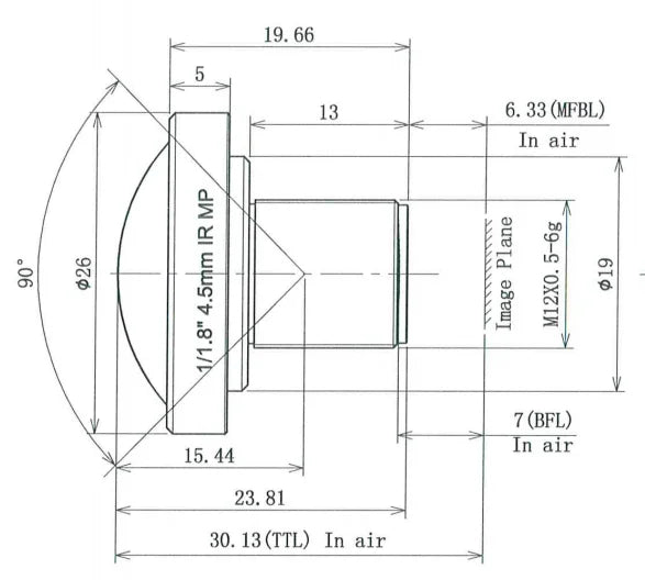 LS-MBL-0157 dimensions (mm)