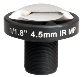4.5 mm, 1/1.8", 2 MP, M12-mount Low-Distortion M12 Lens (LS-MBL-0157)