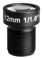 12 mm, 1/1.8", 5 MP, M12-mount Low-Distortion M12 Lens (LS-SND3196-5ML)