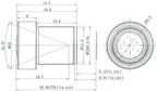 LS-SND3196-5ML dimensions (mm)