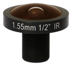 1.55 mm, 1/2", 8 MP, M12-mount Fisheye Lens (LS-CTV-0046)