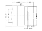LS-CTV-0017 dimensions (mm)