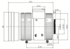LS-CTV-0107 dimensions (mm)